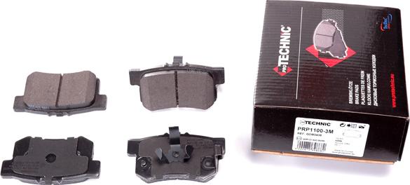 Protechnic PRP1100-3M - Brake Pad Set, disc brake autospares.lv