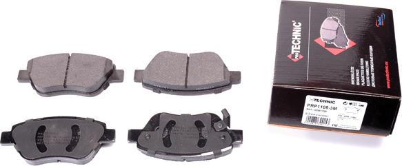 Protechnic PRP1108-3M - Brake Pad Set, disc brake autospares.lv