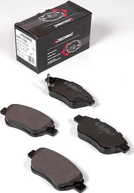 Protechnic PRP1108 - Brake Pad Set, disc brake autospares.lv
