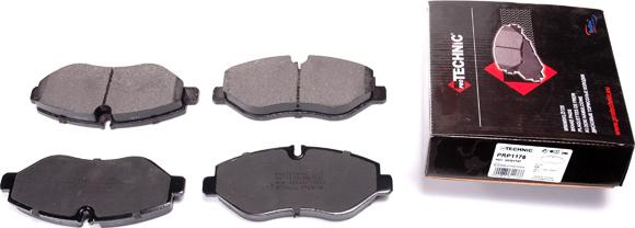 Protechnic PRP1176 - Brake Pad Set, disc brake autospares.lv