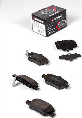 Protechnic PRP1338 - Brake Pad Set, disc brake autospares.lv