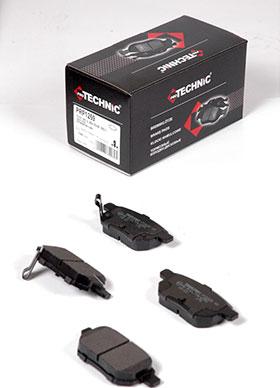 Protechnic PRP1269 - Brake Pad Set, disc brake autospares.lv