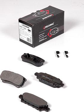 Protechnic PRP1260 - Brake Pad Set, disc brake autospares.lv