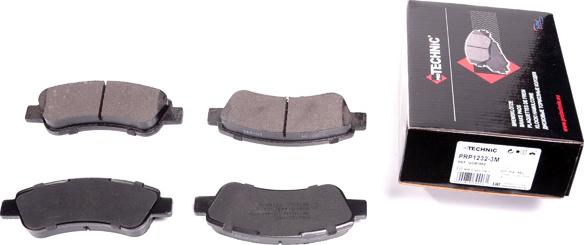 Protechnic PRP1232-3M - Brake Pad Set, disc brake autospares.lv