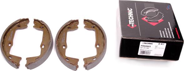 Protechnic PRS0603 - Brake Shoe Set, parking brake autospares.lv