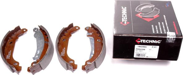 Protechnic PRS0398 - Brake Shoe Set autospares.lv