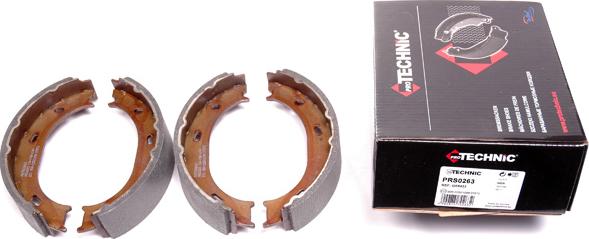 Protechnic PRS0263 - Brake Shoe Set, parking brake autospares.lv