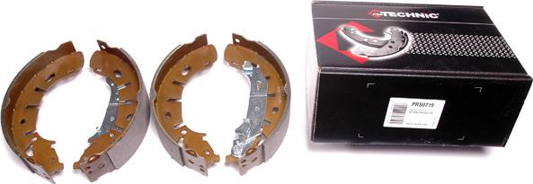 Protechnic PRS0719 - Brake Shoe Set, parking brake autospares.lv