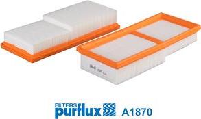 Purflux A1870 - Air Filter, engine autospares.lv