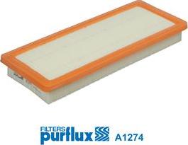 Purflux A1274 - Air Filter, engine autospares.lv