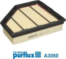 Purflux A3080 - Air Filter, engine autospares.lv