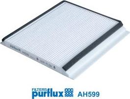 Purflux AH599 - Filter, interior air autospares.lv