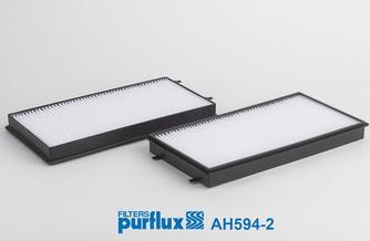 Purflux AH594-2 - Filter, interior air autospares.lv