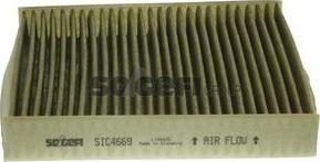 Purflux AHC405 - Filter, interior air autospares.lv