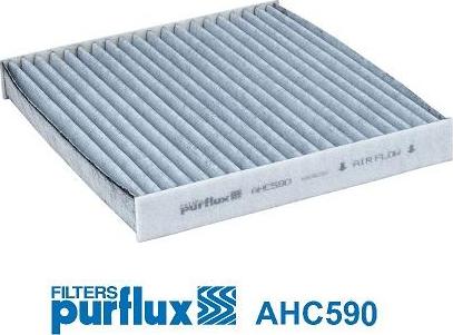 Purflux AHC590 - Filter, interior air autospares.lv