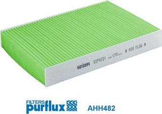 Purflux AHH482 - Filter, interior air autospares.lv