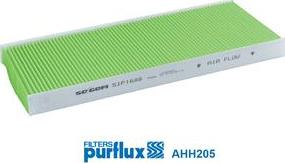 Purflux AHH205 - Filter, interior air autospares.lv