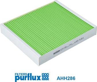 Purflux AHH286 - Filter, interior air autospares.lv