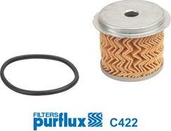Purflux C422 - Fuel filter autospares.lv