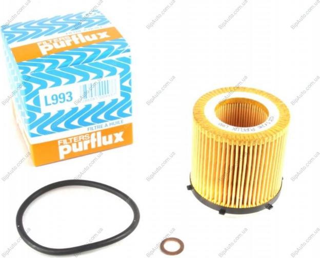 Purflux L993 - Oil Filter autospares.lv