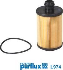 Purflux L974 - Oil Filter autospares.lv