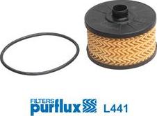 Purflux L441 - Oil Filter autospares.lv