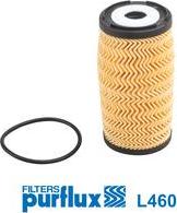 Purflux L460 - Oil Filter autospares.lv