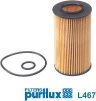 Purflux L467 - Oil Filter autospares.lv