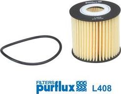 Purflux L408 - Oil Filter autospares.lv
