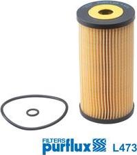 Purflux L473 - Oil Filter autospares.lv