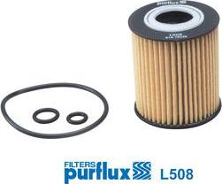 Purflux L508 - Oil Filter autospares.lv