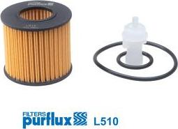 Purflux L510 - Oil Filter autospares.lv
