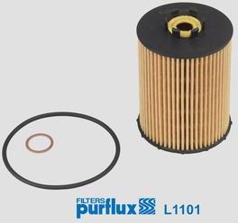 Purflux L1101 - Oil Filter autospares.lv