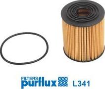 Purflux L341 - Oil Filter autospares.lv