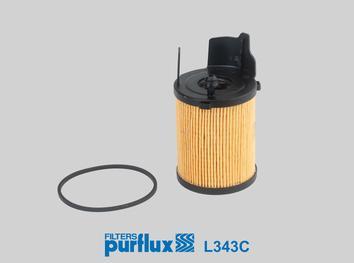 Purflux L343C - Oil Filter autospares.lv