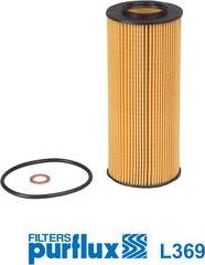 Purflux L369 - Oil Filter autospares.lv