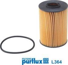 Purflux L364 - Oil Filter autospares.lv