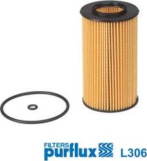 Purflux L306 - Oil Filter autospares.lv