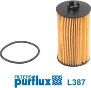 Purflux L387 - Oil Filter autospares.lv