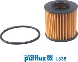 Purflux L338 - Oil Filter autospares.lv