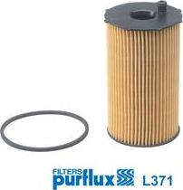 Purflux L371 - Oil Filter autospares.lv