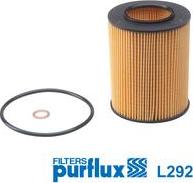 Purflux L292 - Oil Filter autospares.lv