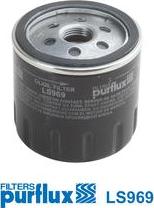 Purflux LS969 - Oil Filter autospares.lv