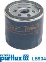Purflux LS934 - Oil Filter autospares.lv