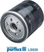 Purflux LS929 - Oil Filter autospares.lv