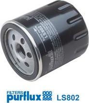 Purflux LS802 - Oil Filter autospares.lv