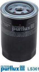 Purflux LS361 - Oil Filter autospares.lv