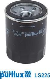 Purflux LS225 - Oil Filter autospares.lv