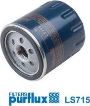 Purflux LS715 - Oil Filter autospares.lv