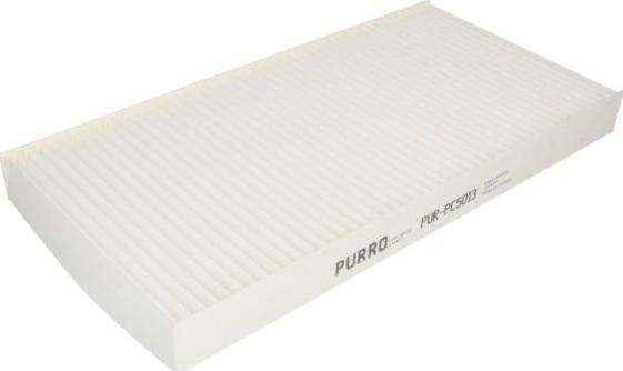 PURRO PUR-PC5013 - Filter, interior air autospares.lv